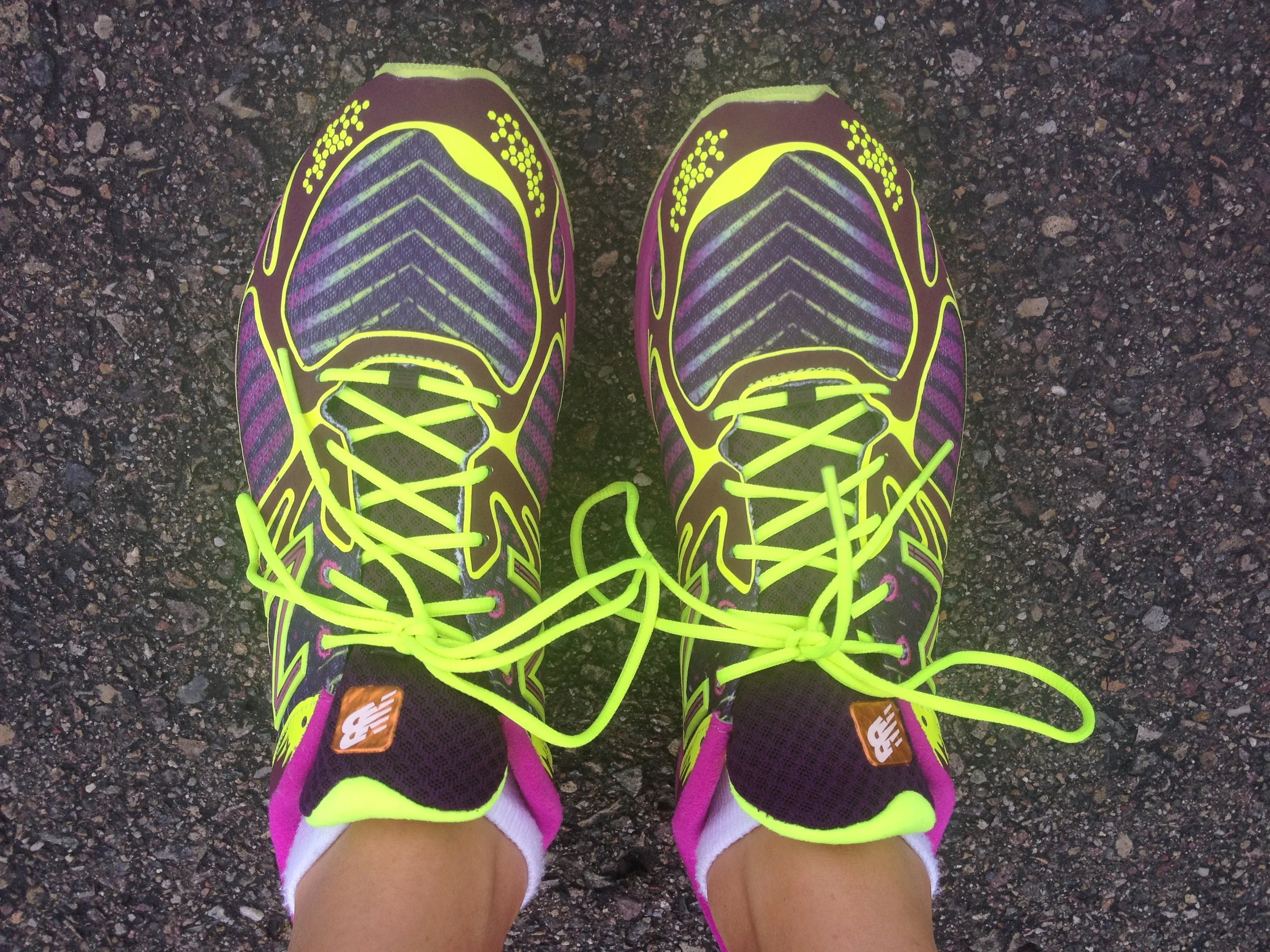 New Balance 1400's Glow in the Dark- kinda obsessed with them. sick kick to them+ they look like sick kicks.