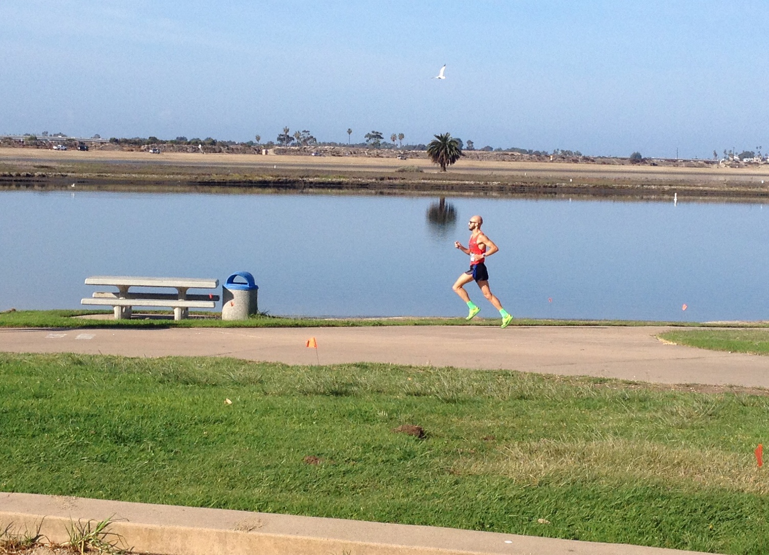 San Diego is a REALLY rough place to run/race in. This is mid-November, folks.