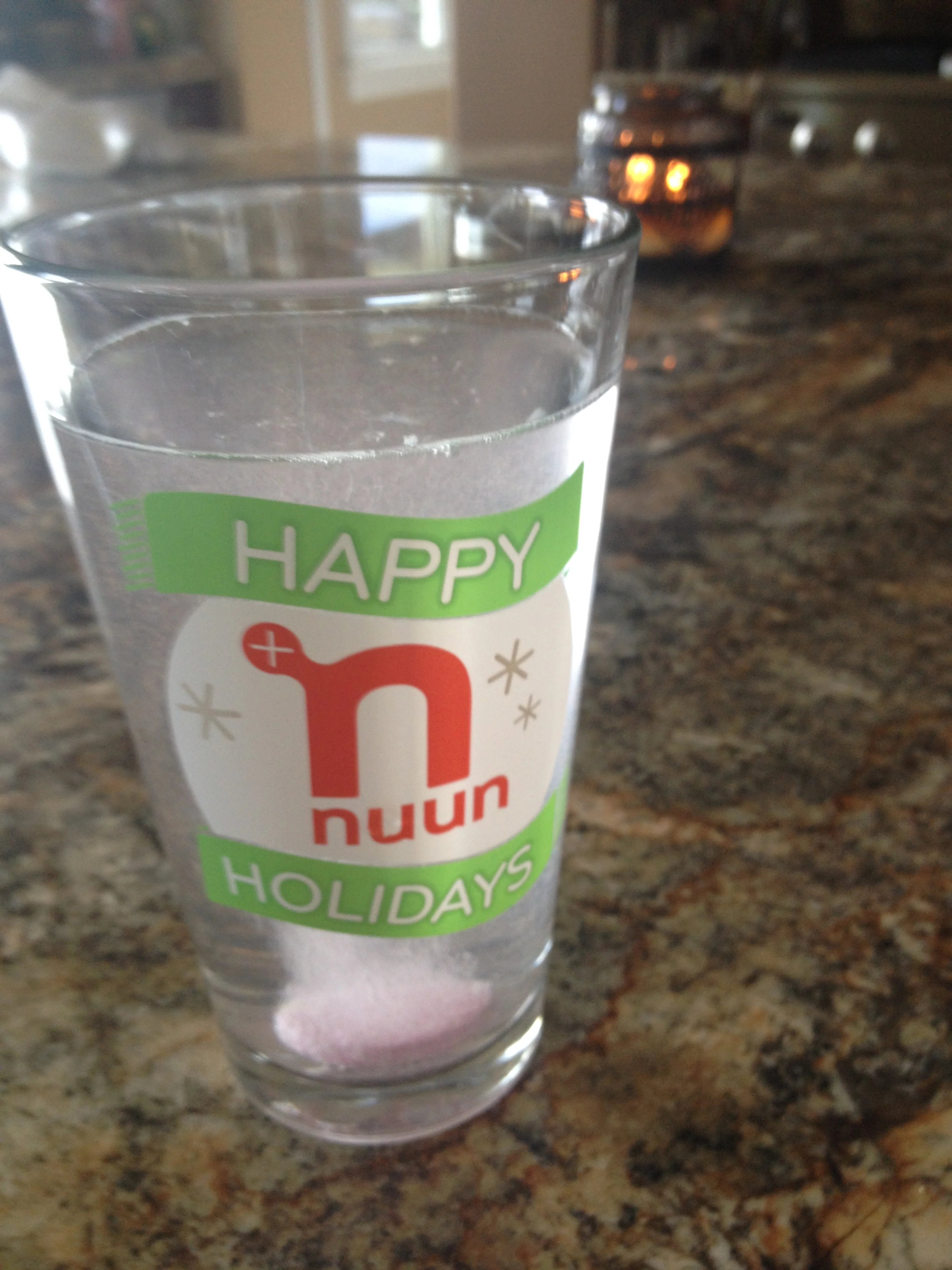 MERRY HYDRATED CHRISTMAS!