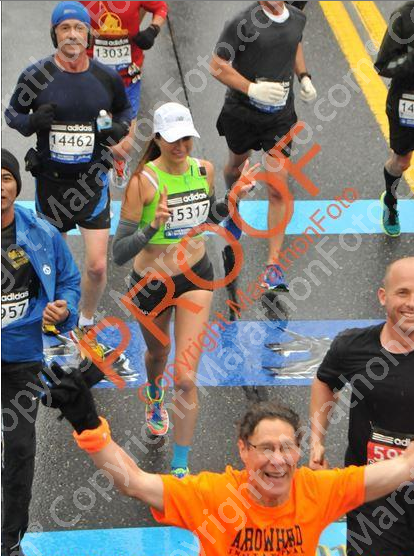 i tried to muster a smileee. i love the guy in the orange's "BOSTON FINISHER" face though. that's how i'll look MY next boston. 