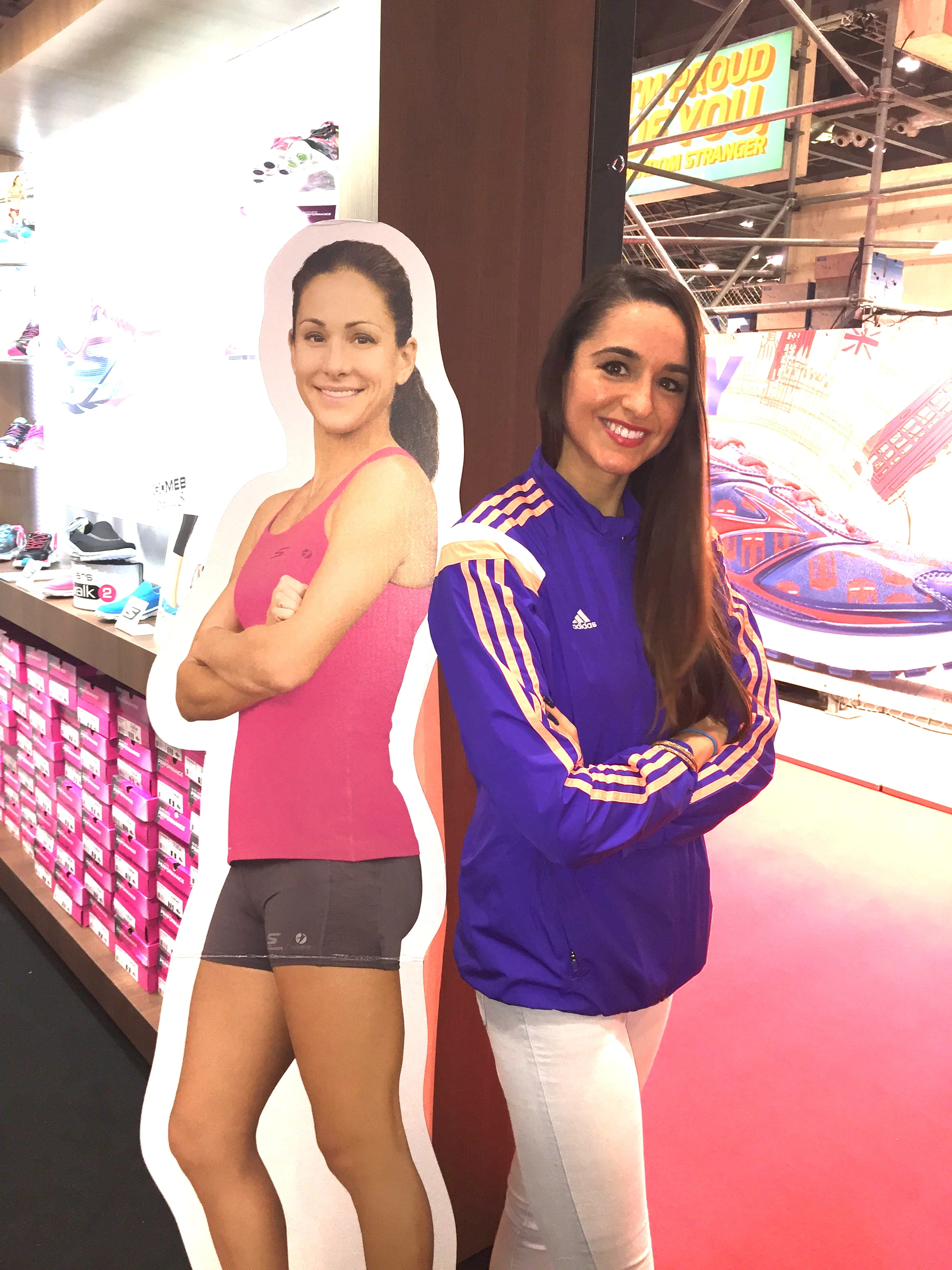 Do we look like the marathoning Olsen Twins??!