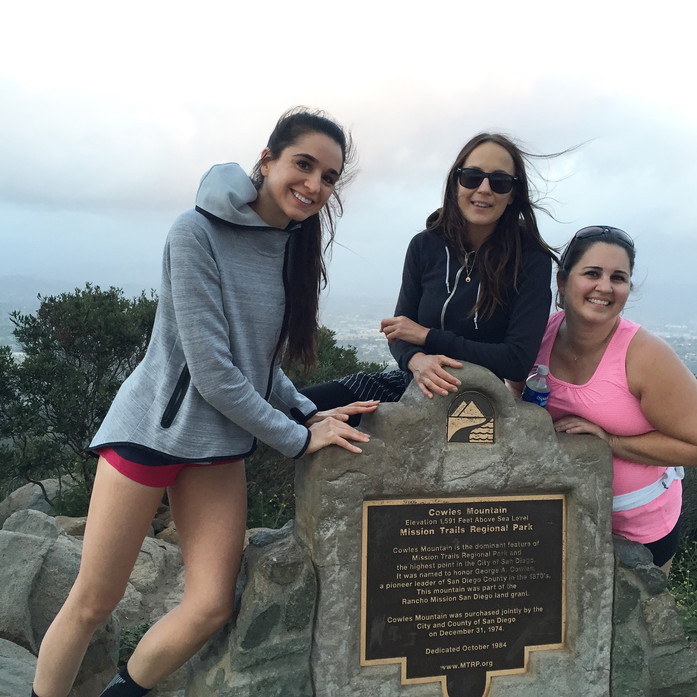 I call this "active recovery"/ keep me sane time with the track club babes. ;-)