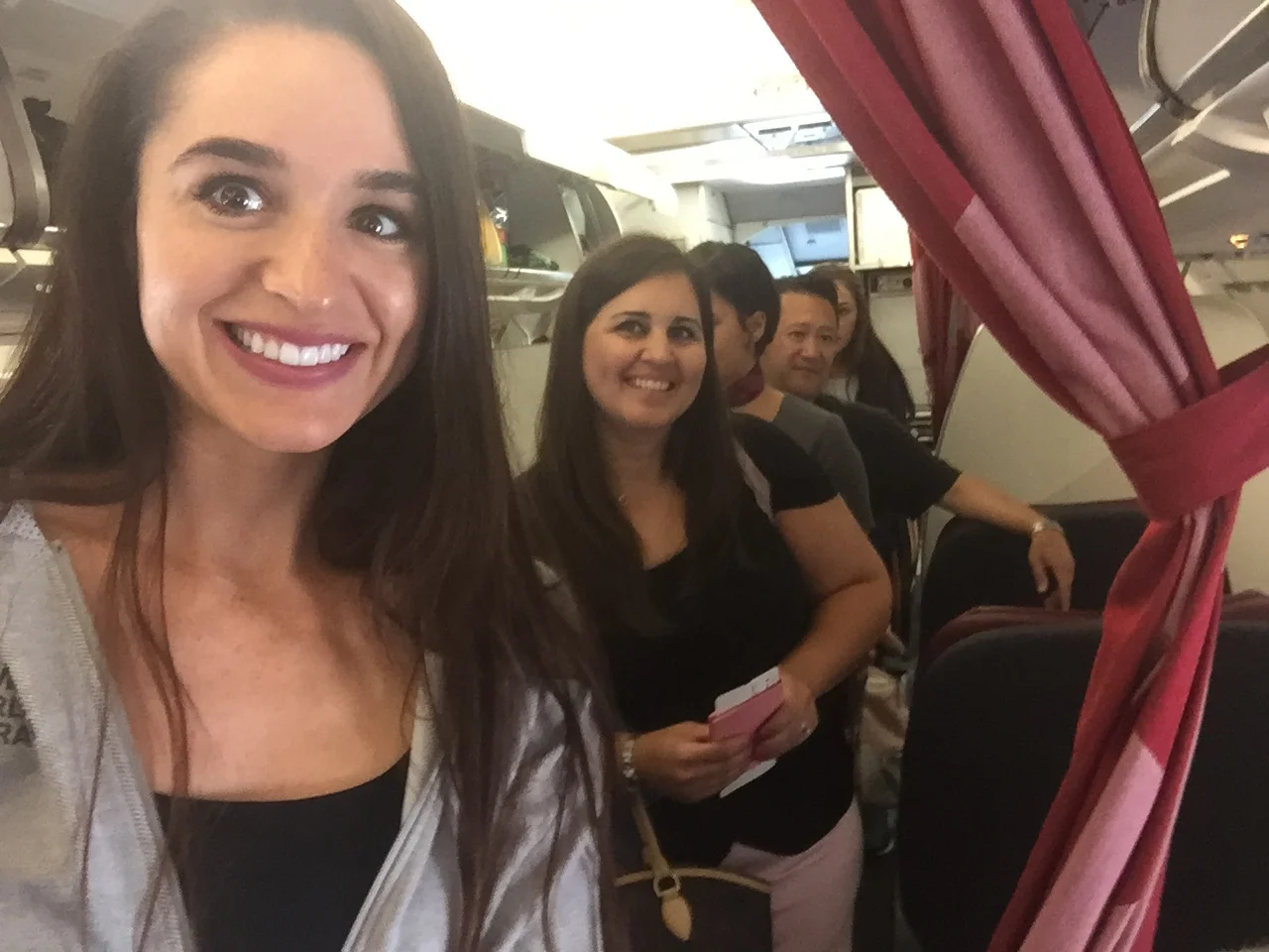 boarding the plane!!!