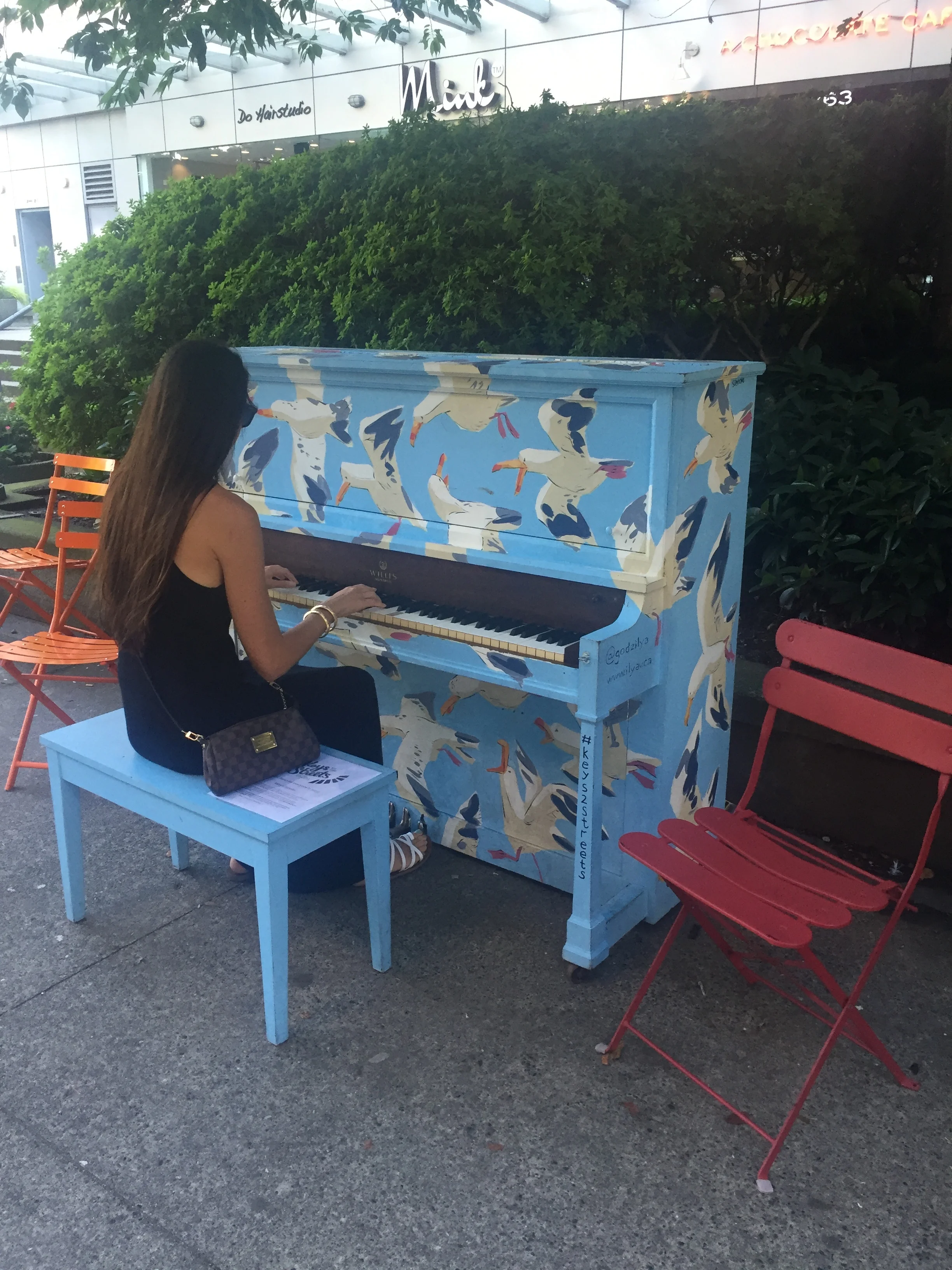 Free pianos to play around the city? Another reason why VanCity is the coolest.