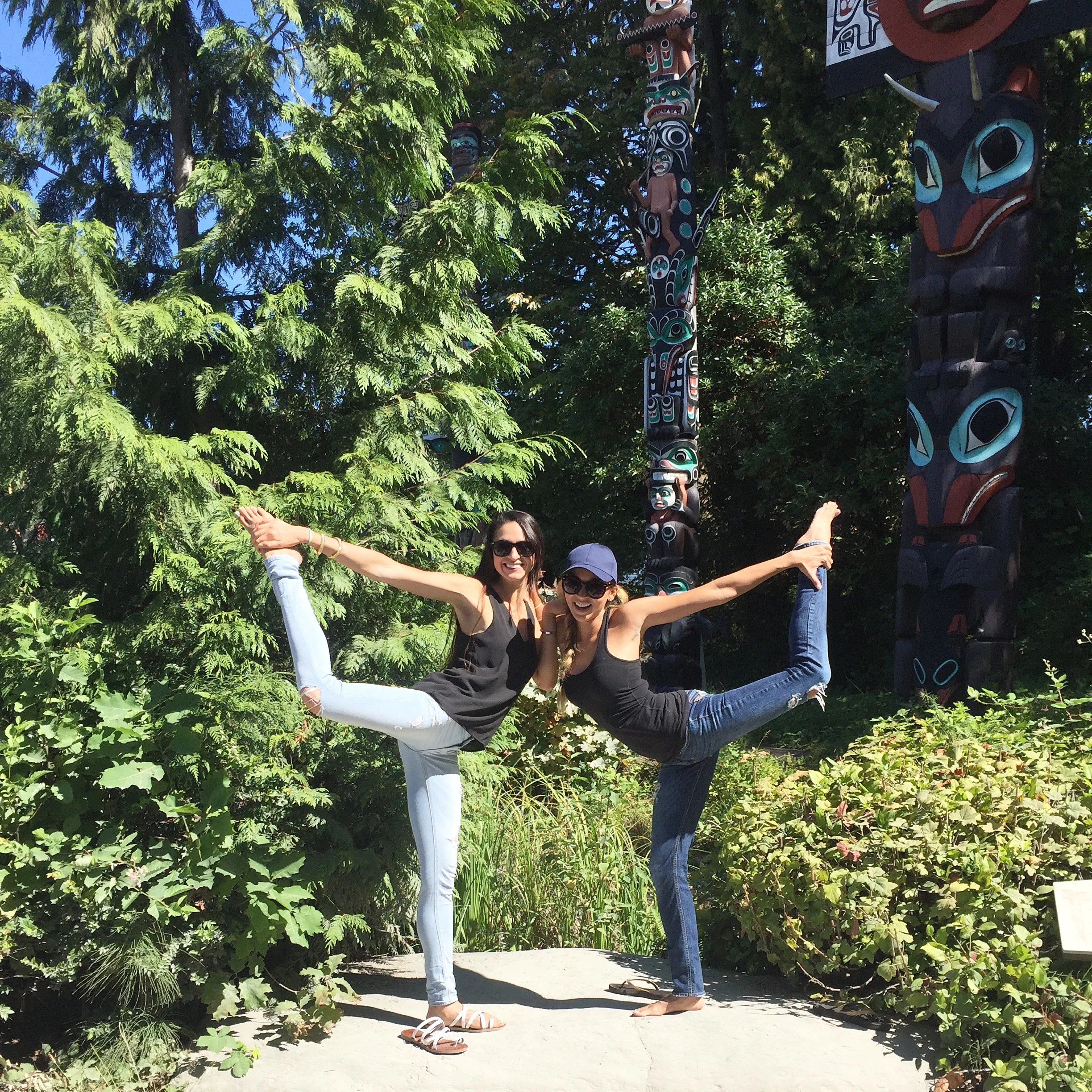 Totem poles in Vancouver? YES.