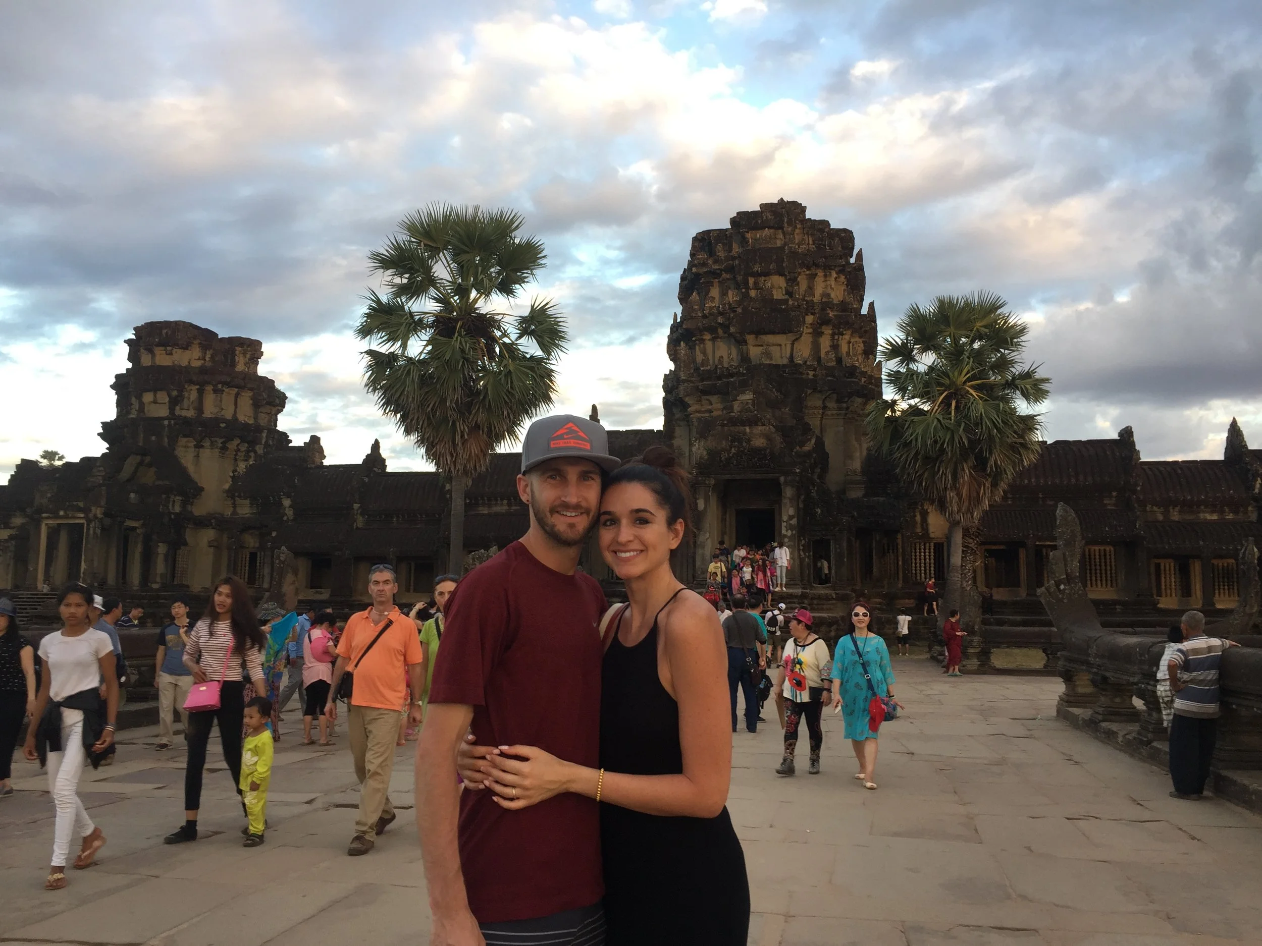 Sunset at Angkor Wat = MAGICCCCC. 