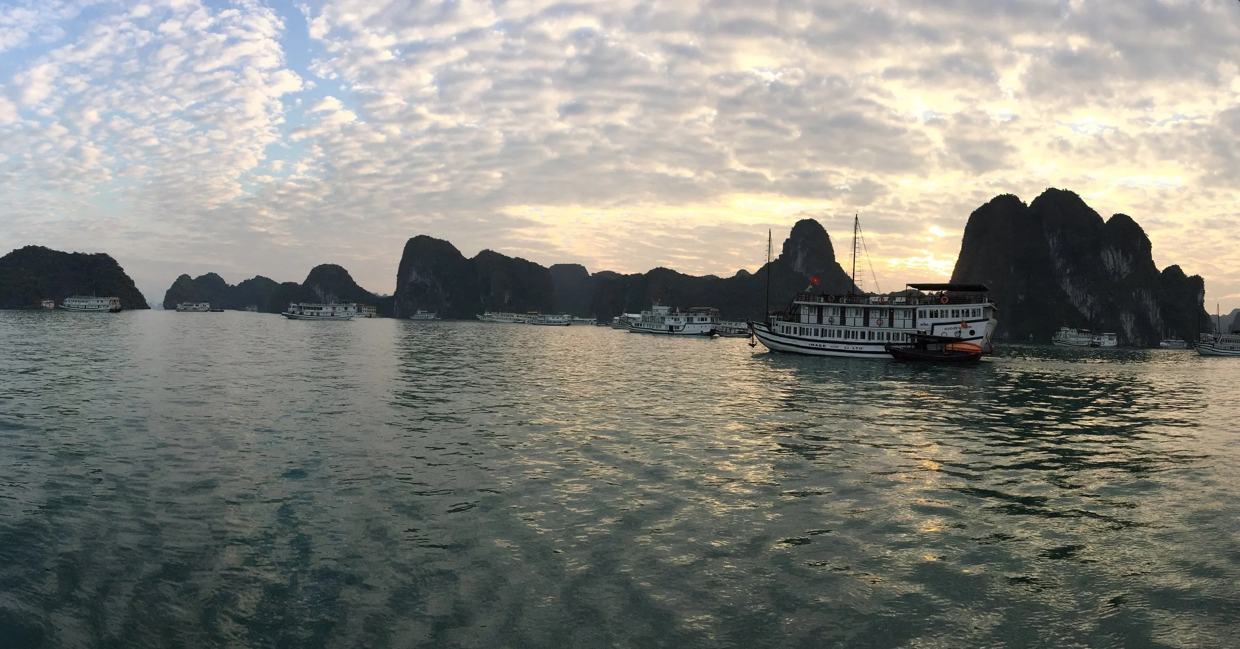 Halong bay is easily one of the most magical/beautiful places I've been to. 
