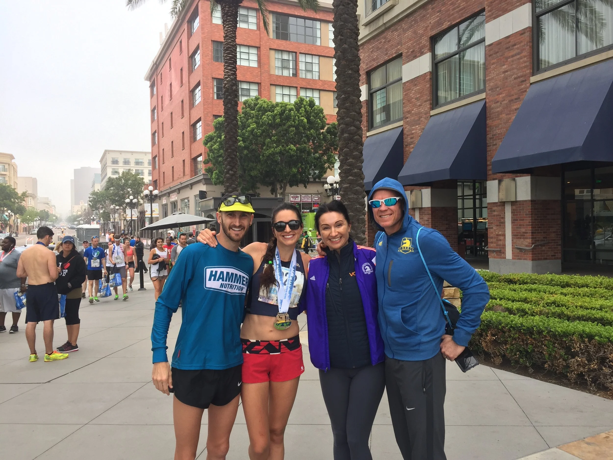 Some of my favorite people to discuss running & training with!!!! 