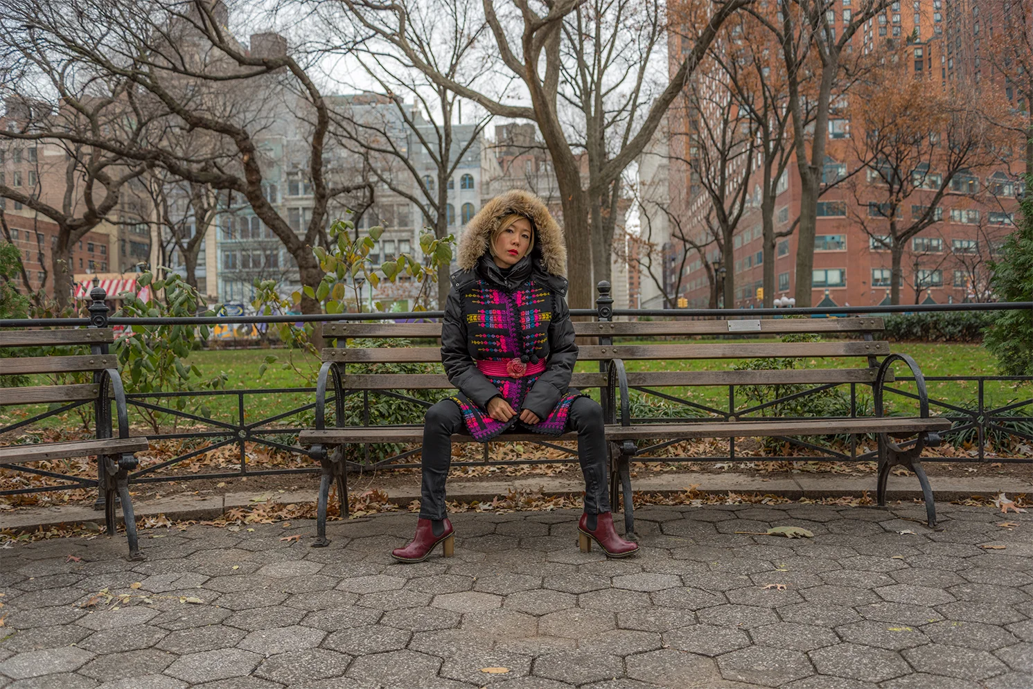 ROCK MAMA NYC LIFESTYLE BLOG - how to make a down jacket cute