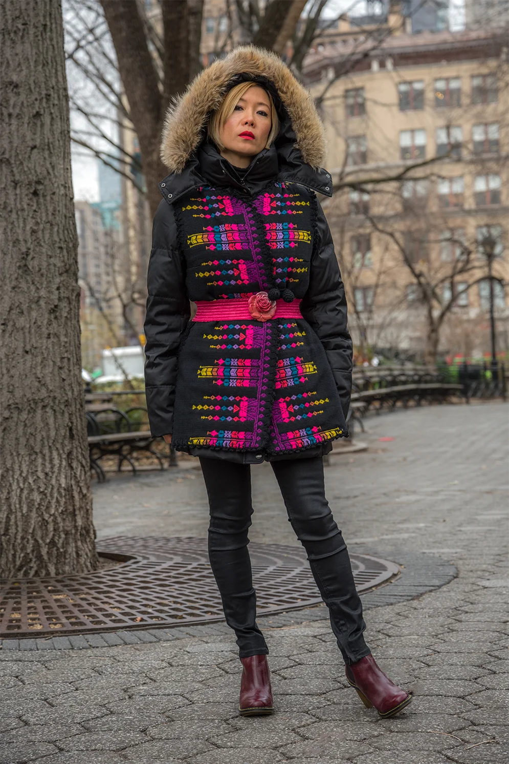 ROCK MAMA NYC LIFESTYLE BLOG - HOW TO MAKE A DOWN JACKET CUTE