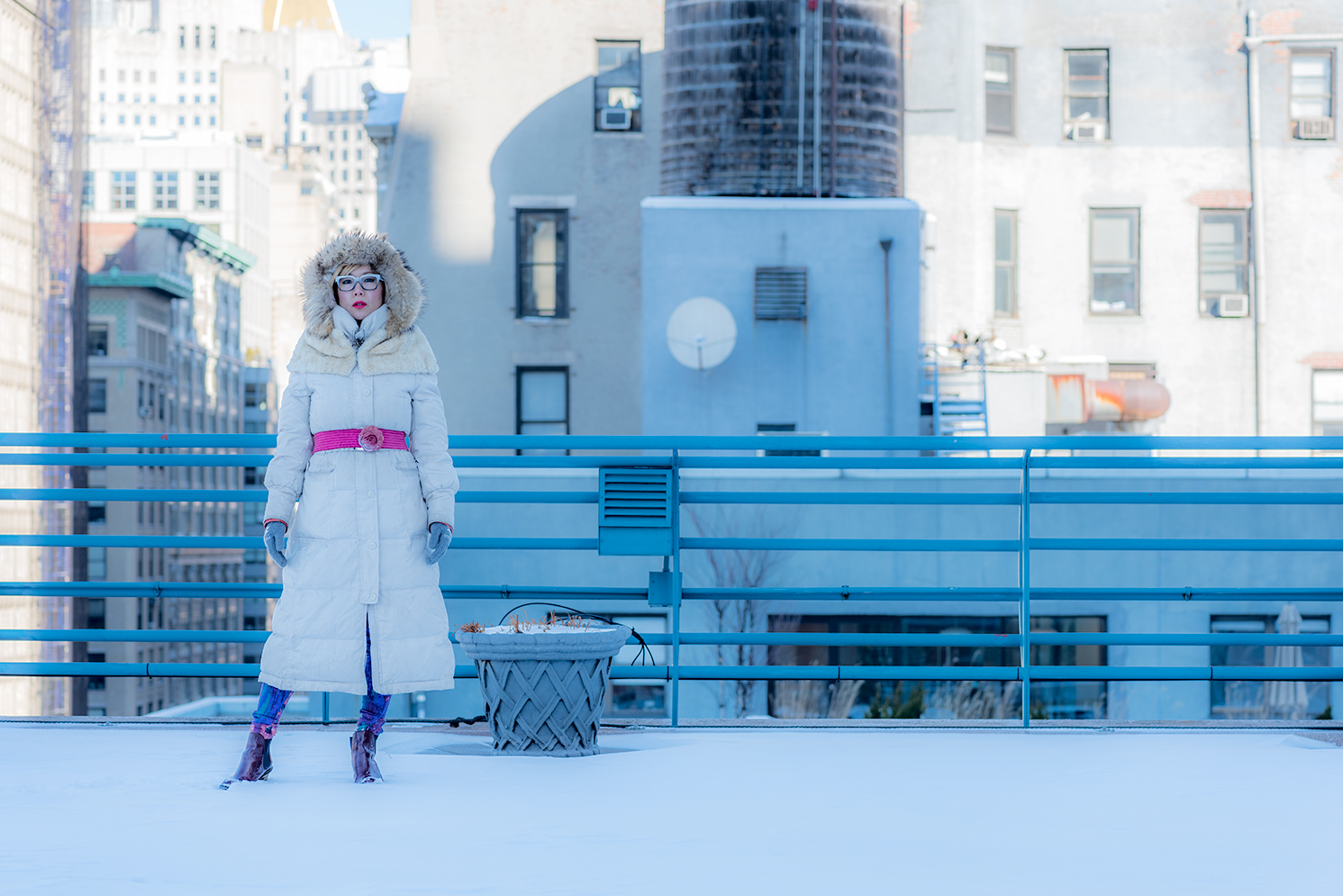ROCK MAMA NYC LIFESTYLE BLOG - SNOW DAY IN MANHATTAN