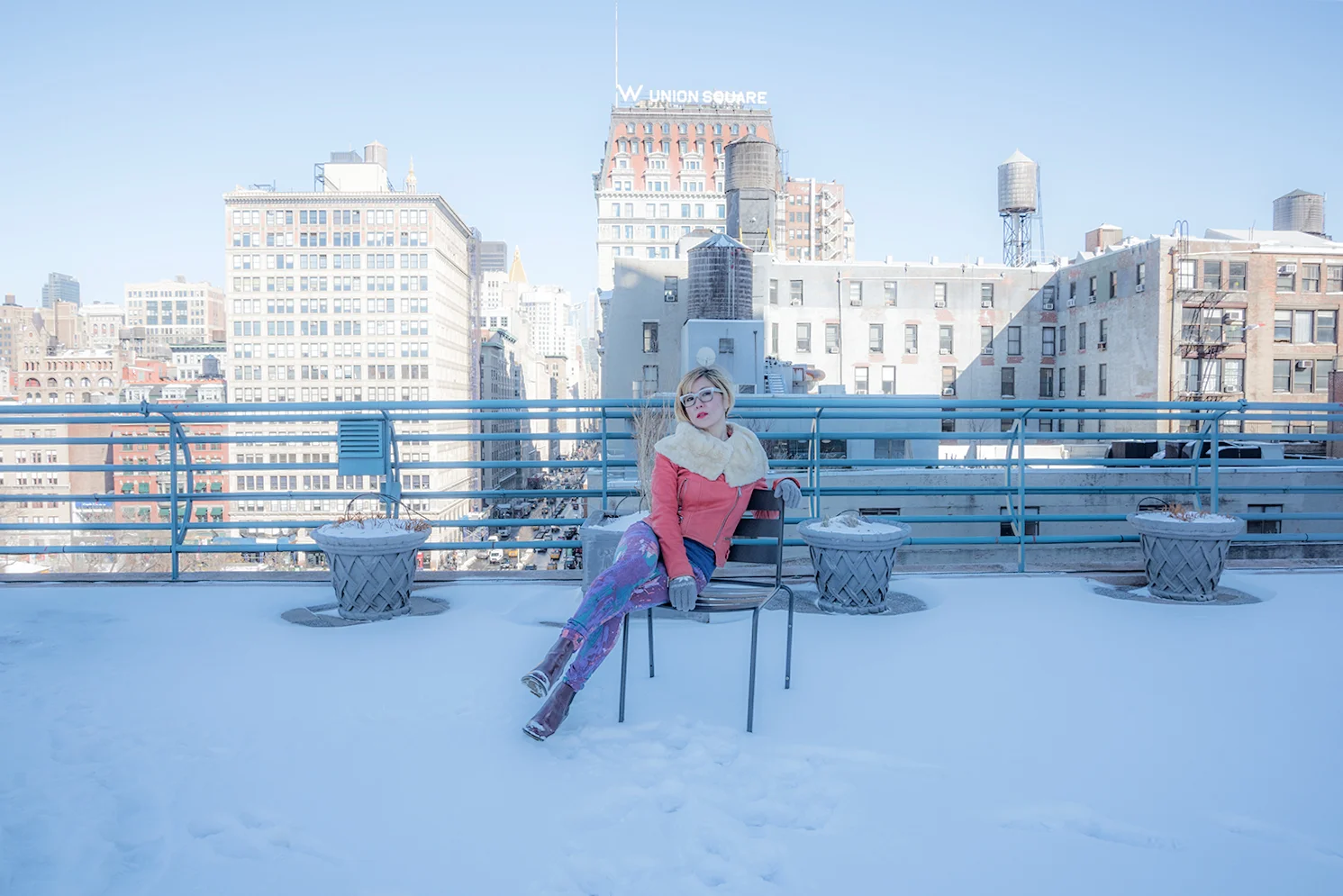 ROCK MAMA NYC LIFESTYLE BLOG - SNOW DAY IN MANHATTAN