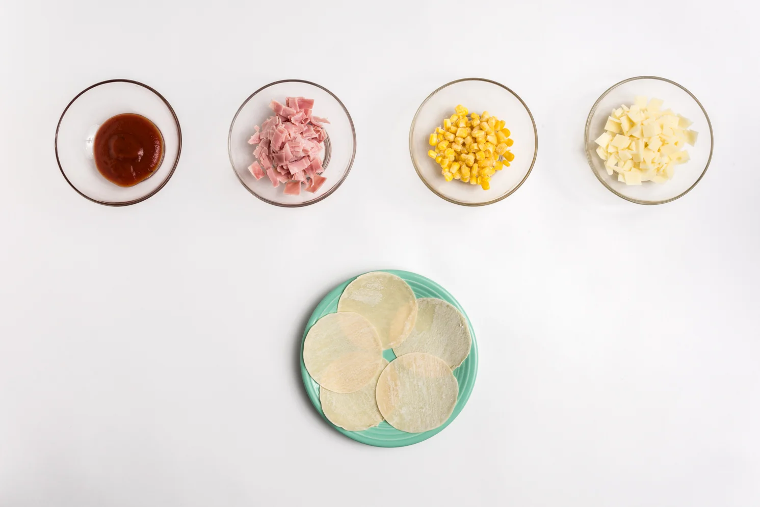 ROCK MAMA NYC LIFESTYLE BLOG - recipe - super easy gyoza skin pizza