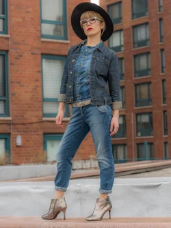 How To Wear Denim On Denim