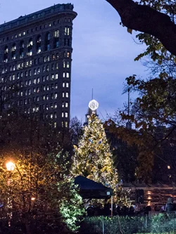 Madison Square Park Christmas Tree Lighting 2015
