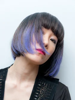 DIY Purple Hair　マニパニを使って髪色を変えよう！