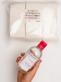 Non-Rinse Face Cleanser Bioderma Crealine H2O 顔を水で洗わない美容方法 ビオデルマ