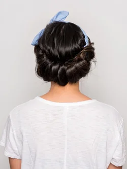 How To Do An Easy Headband Updo