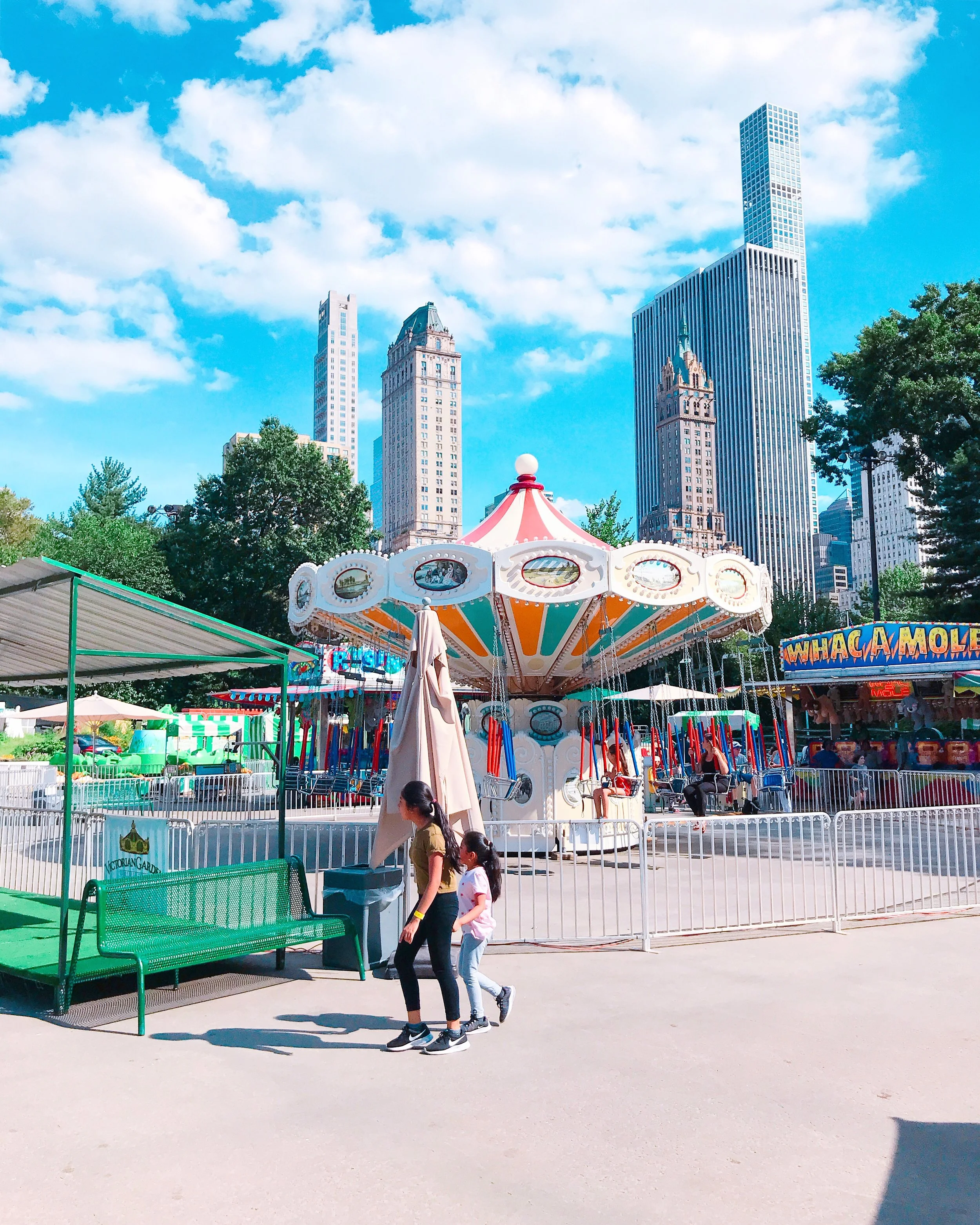 Summer Fun At Victorian Gardens NYC 夏季限定でセントラルパークにオープンする遊園地