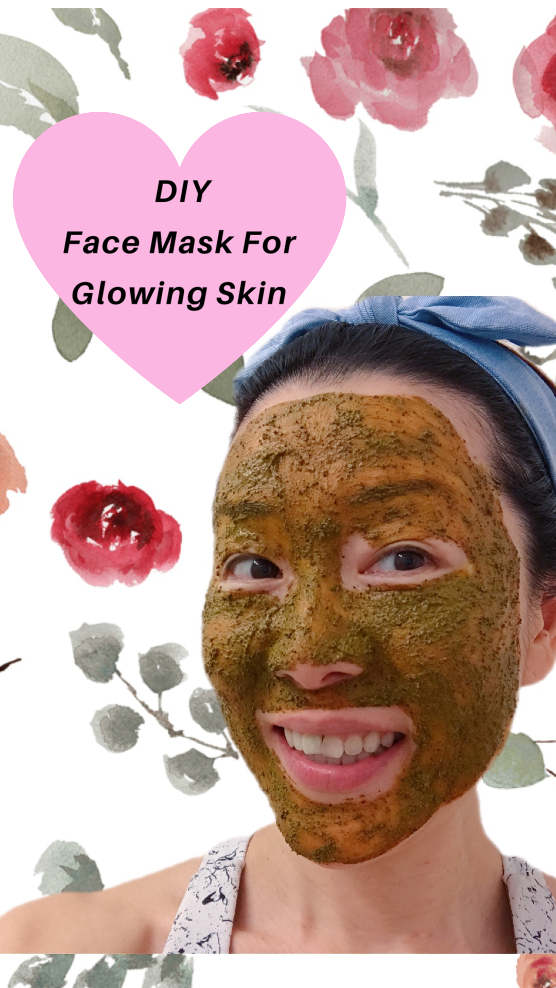 DIY Coffee + Turmeric + Yogurt Face Mask コーヒーの粉＋ターメリック＋ヨーグルトを使ったフェイスパック