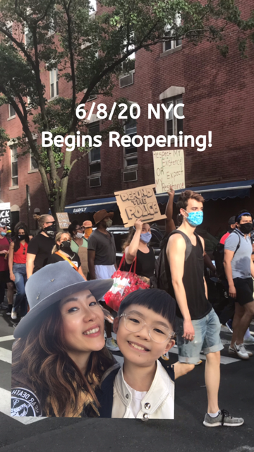 6/8/20 NYC Begins Reopening ニューヨーク経済活動再開　第一日目！