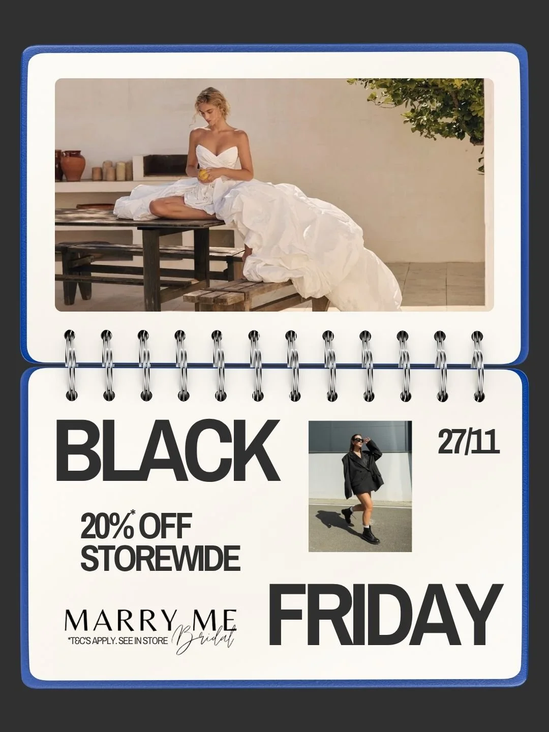 BLACK FRIDAY 20%* OFF ONE-DAY-ONLY