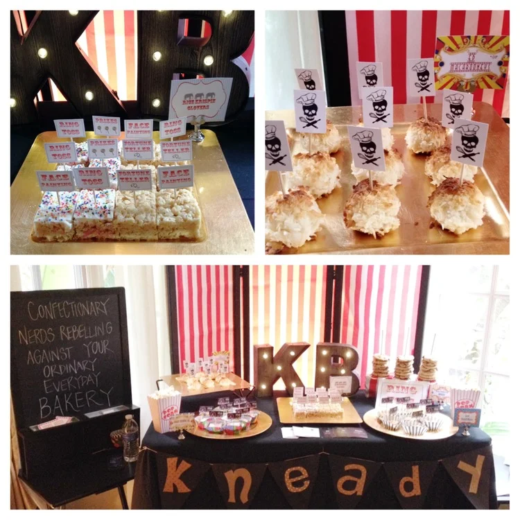 Carnival Themed Coachella Dessert Bar