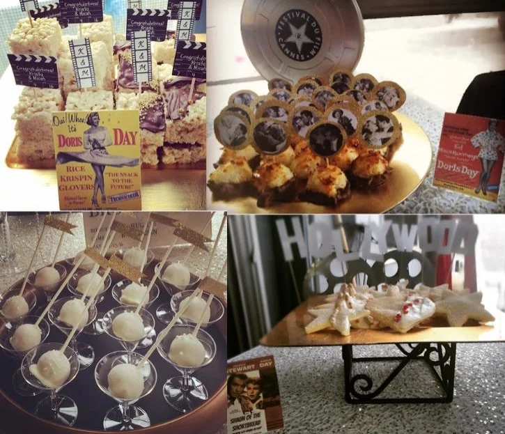 Old Hollywood/ Doris Day Themed Bridal Shower