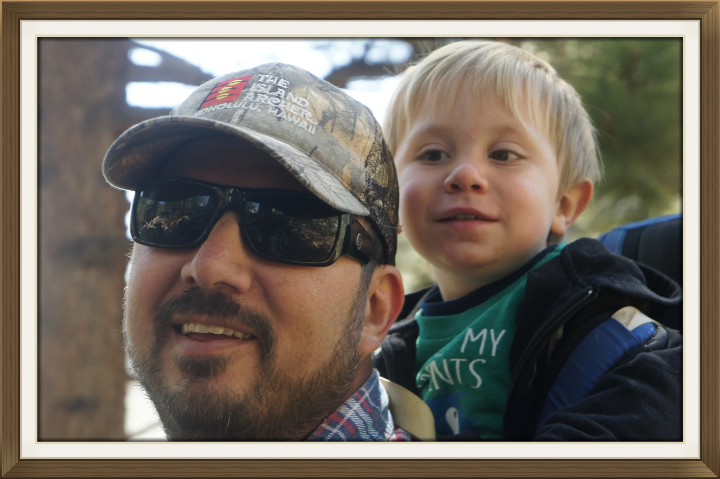 Family time is best when spent outdoors.