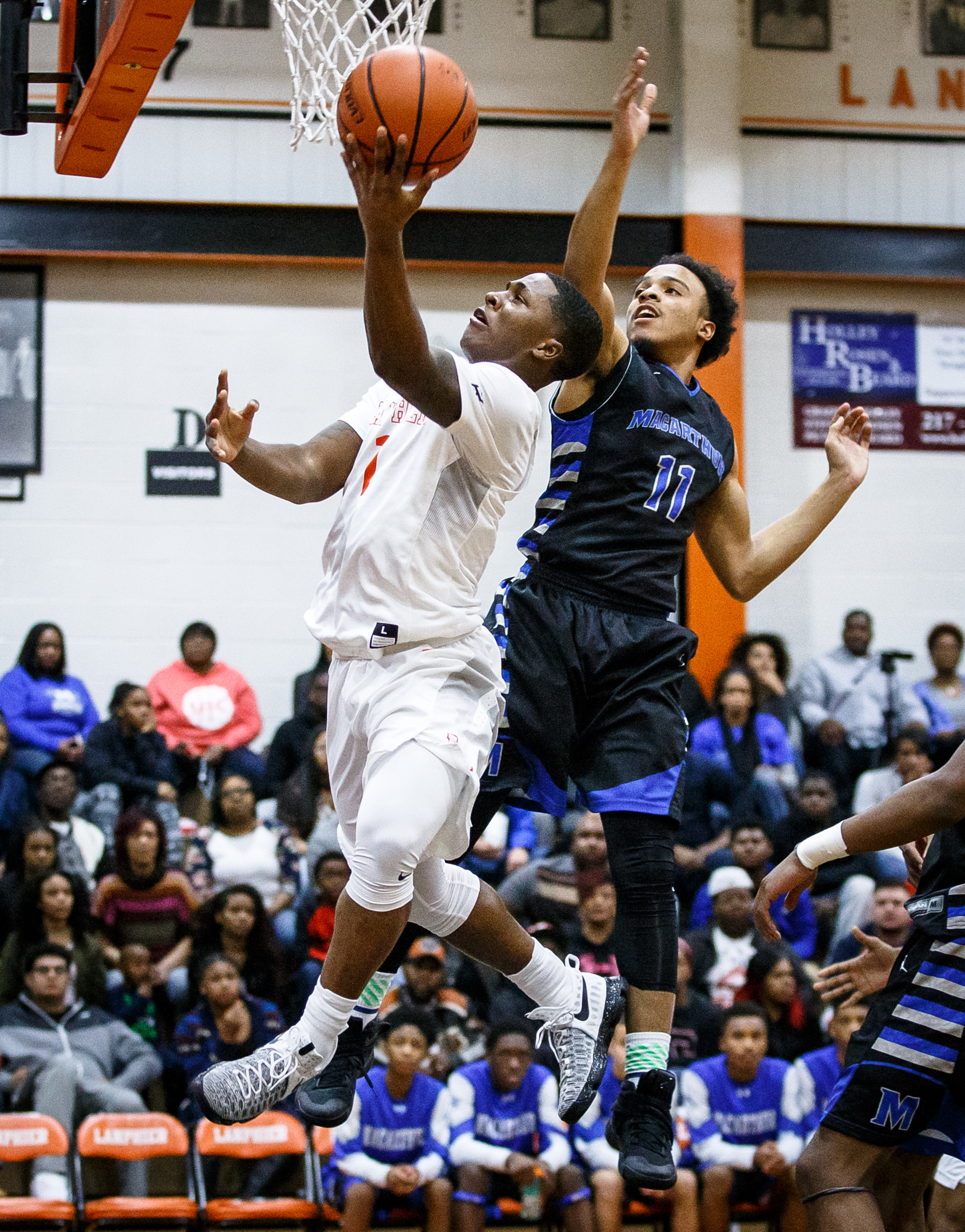 Lanphier Vs Decatur Macarthur Boys Basketball Feb 3 2017 The
