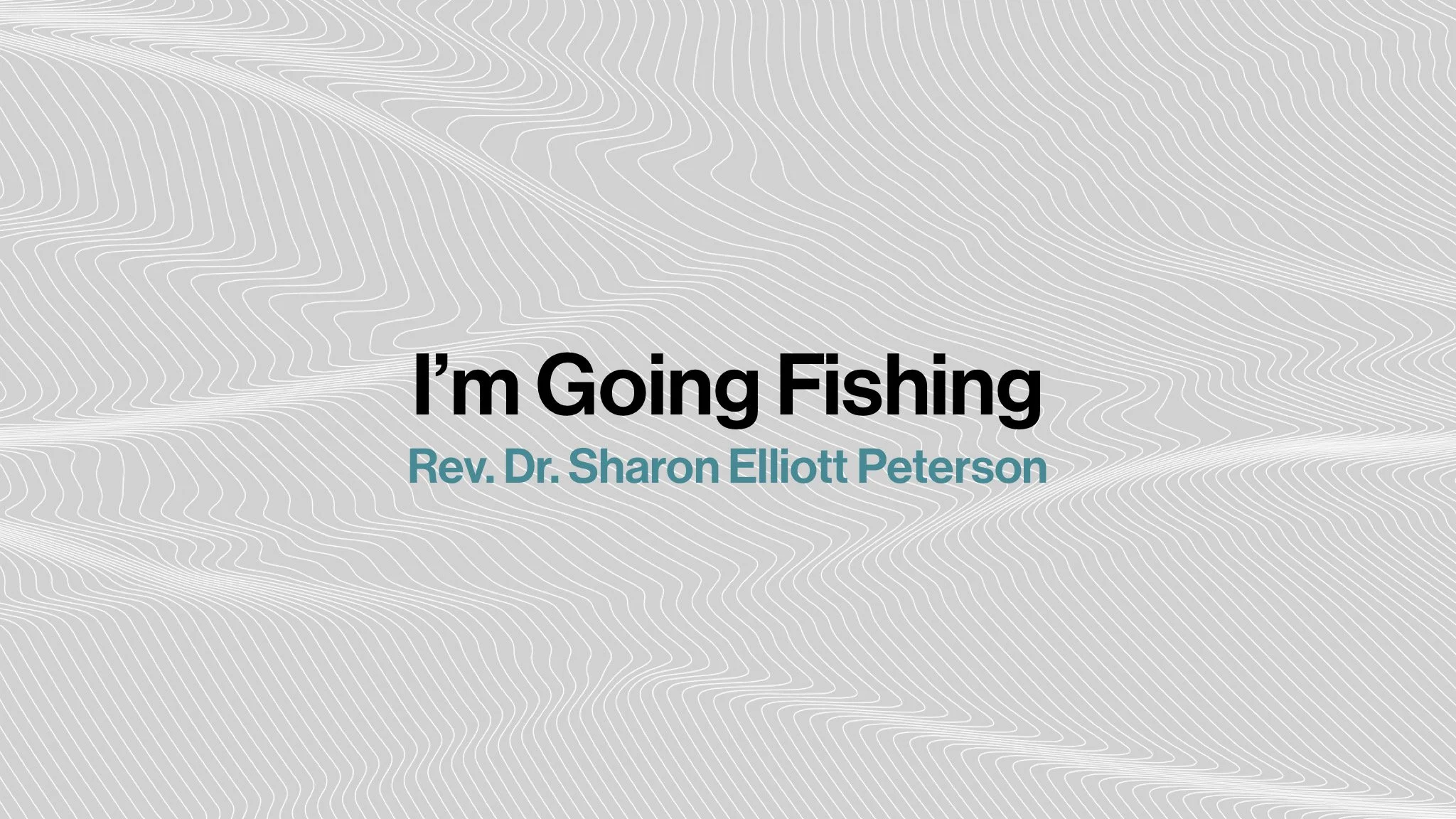 Guest Teacher Rev. Dr. Sharon Elliott Peterson