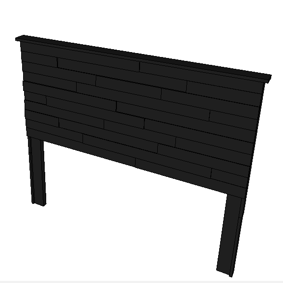 Pallet Wood Headboard Plans