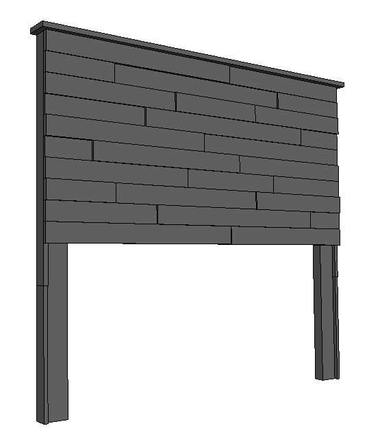 Pallet Wood Headboard DIY