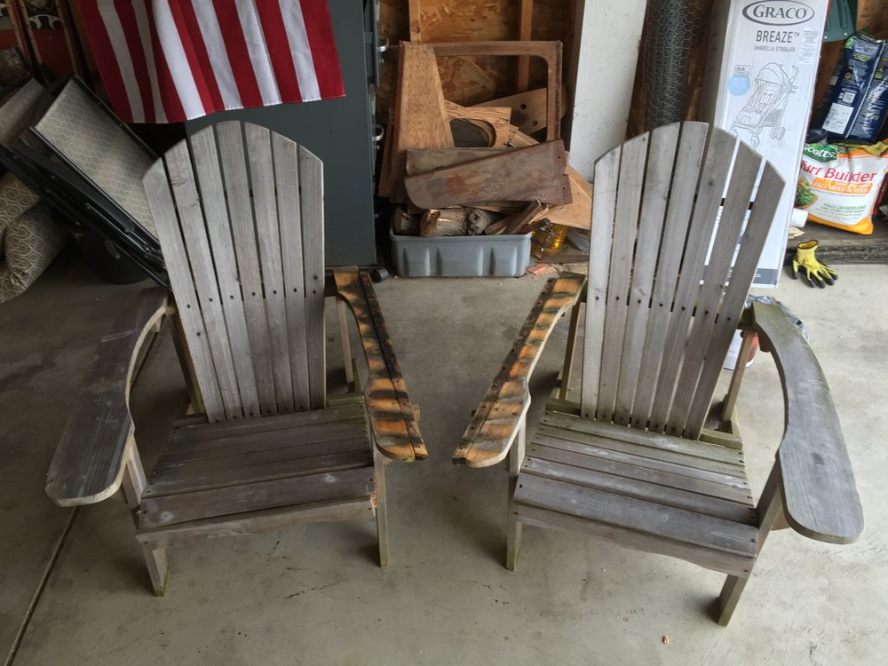How To Re Patio Furniture Revival Woodworks - Used Wood Patio Chairs