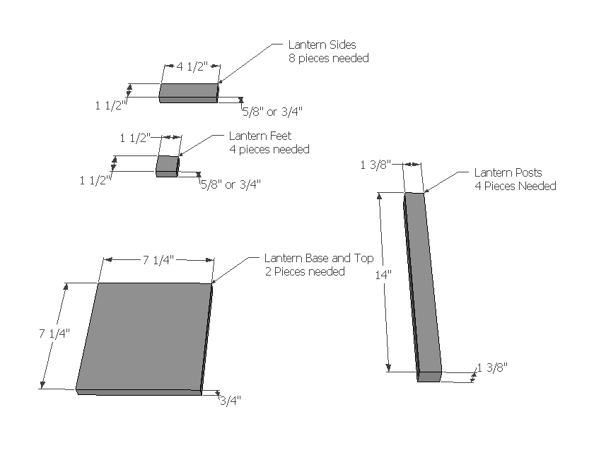 How to Make Wooden Lanterns with Scrap Wood — Revival Woodworks