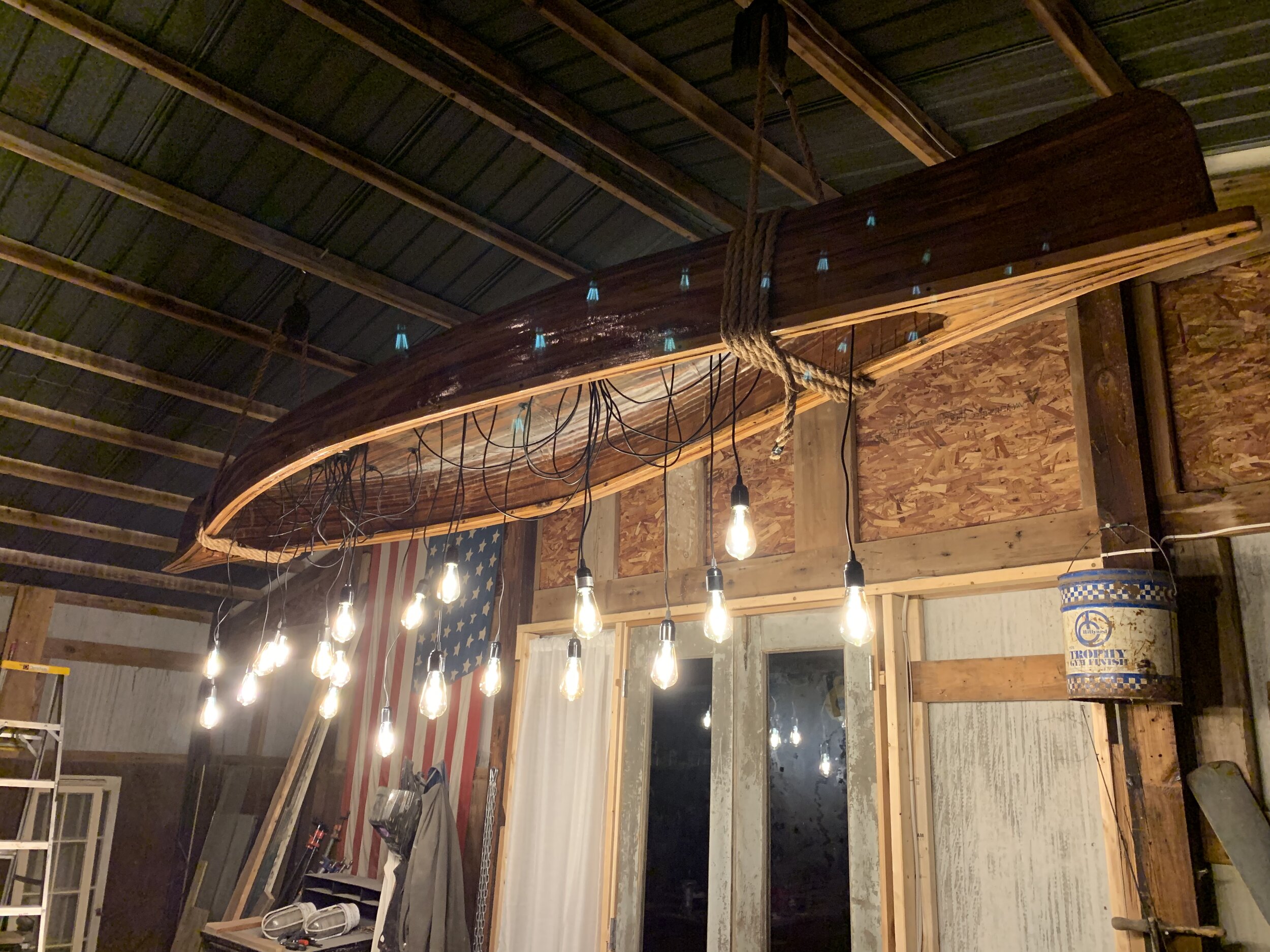 How to Build a Canoe Light Fixture — Revival Woodworks