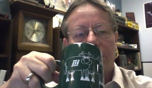Morning Brew with Dairy Records Management Systems' Ian Rumbles. See items 2 and 1 to put your face here.