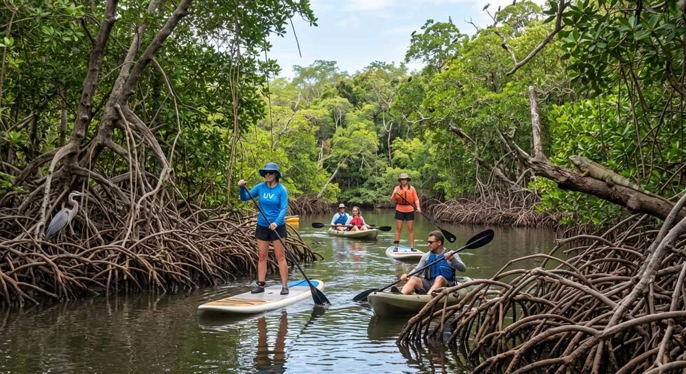 Exploring the Nosara River: A Kayak or SUP Tour Through the Mangroves