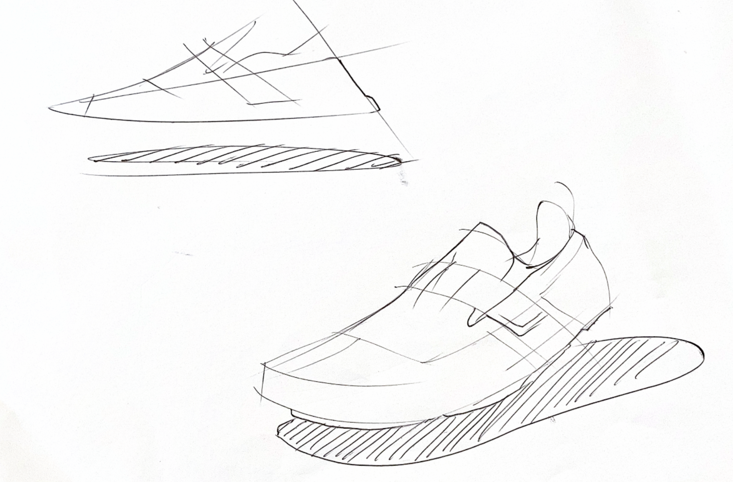  Capturing the motion and feel through quick ballpoint sketches 