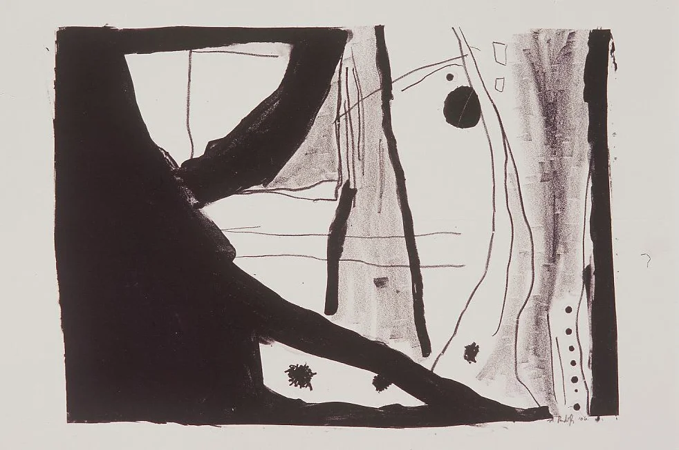 My First Litho in Black