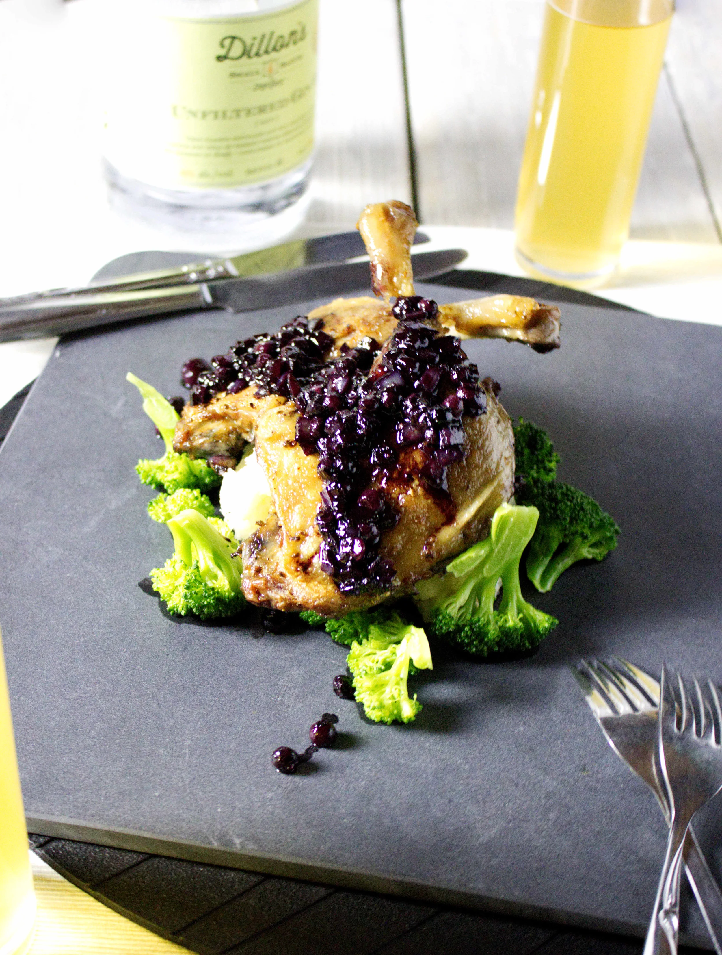 Duck Confit w: Gine and Blueberry Compote_0880.jpg