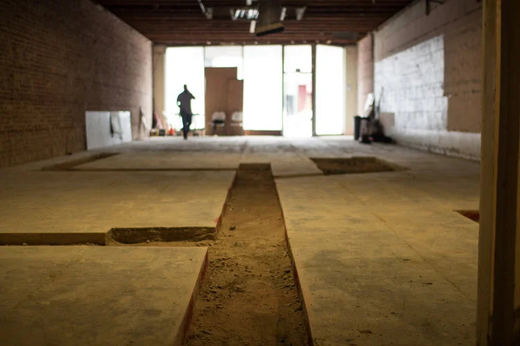 Construction has begun