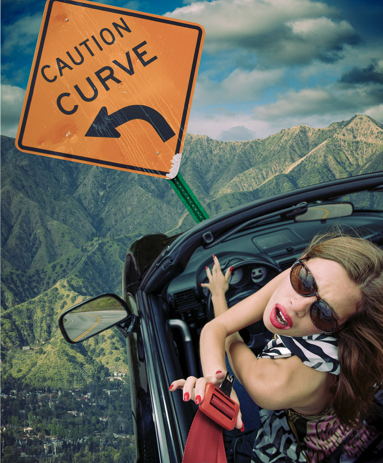 Ironic Death #1 - Seat Belt Distraction