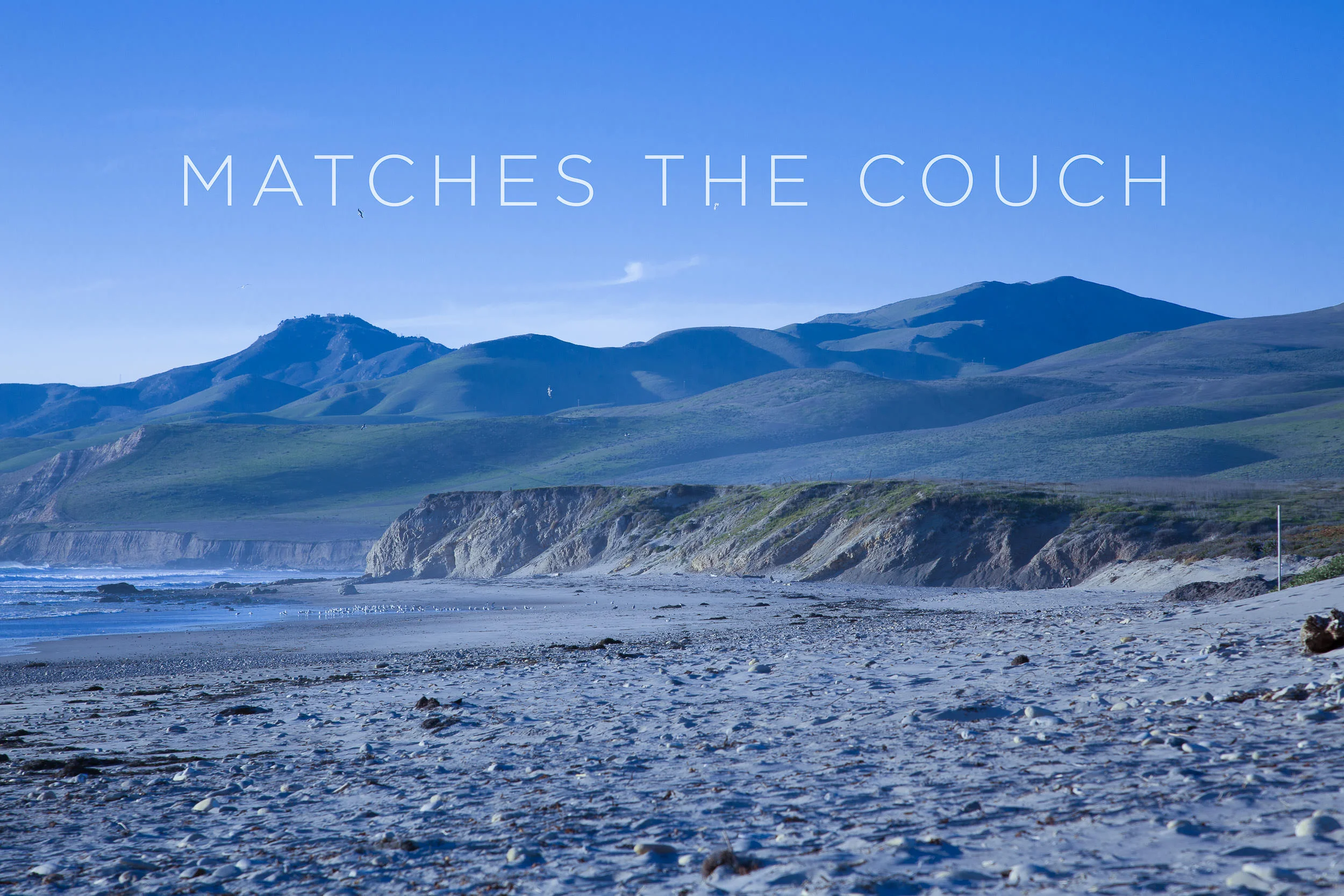 Matches the Blue Couch 2012, Signed Limited Edition of 20 ORDER OR INQUIRE