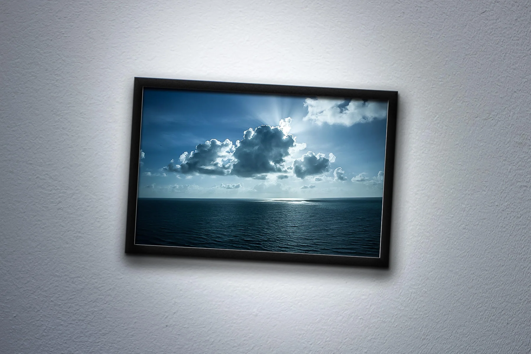Angler's View #4 Image hung askew, leveling the water. 2012, Digital Image. Signed Limited Edition of 20 ORDER OR INQUIRE