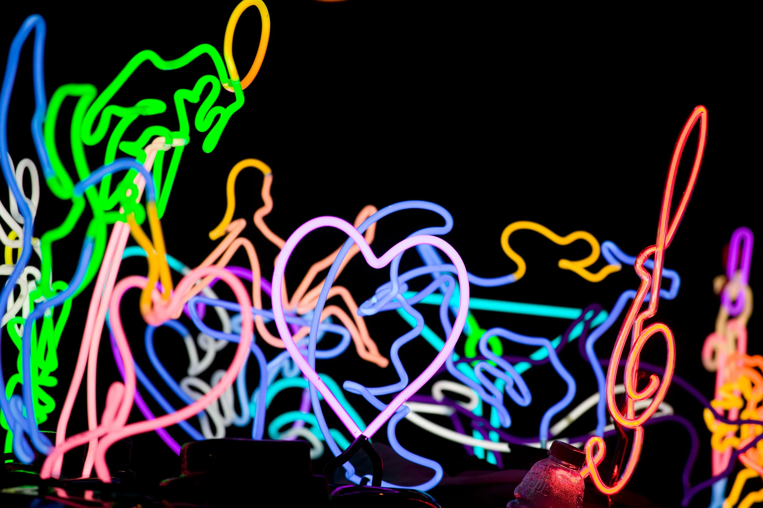 Untitled Neon Abstarct 2003 Hollywood, California - Digital Capture Signed Limited Edition of 20 ORDER OR INQUIRE