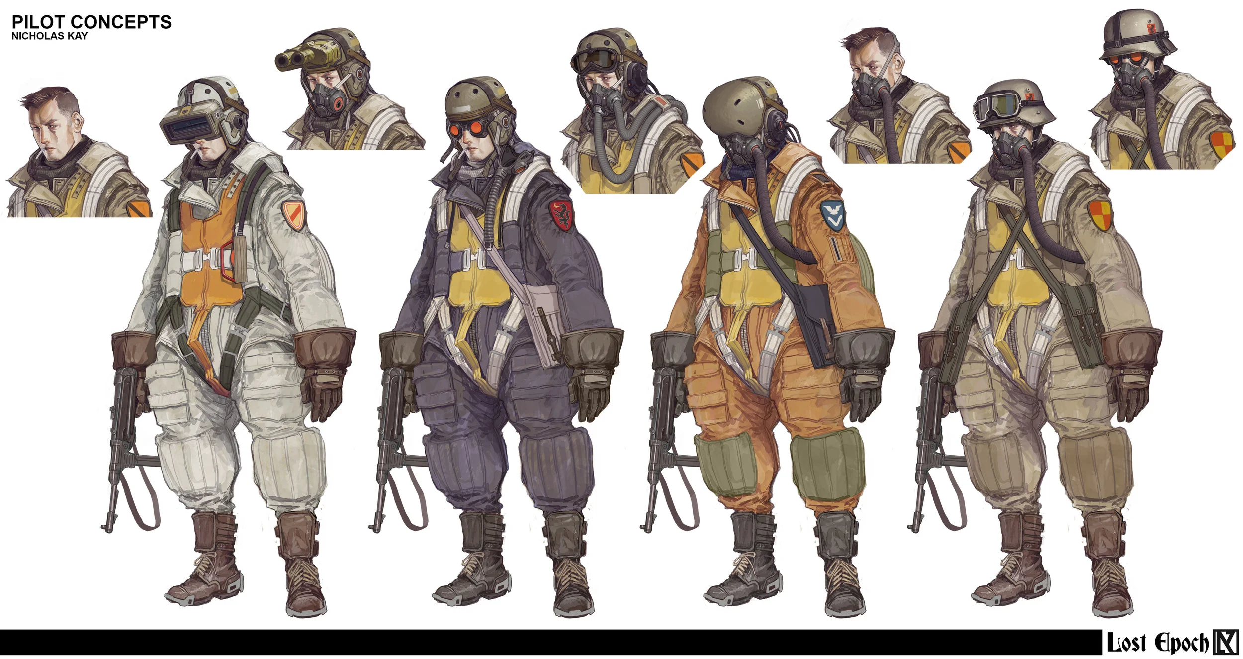 Lost Epoch: Pilots