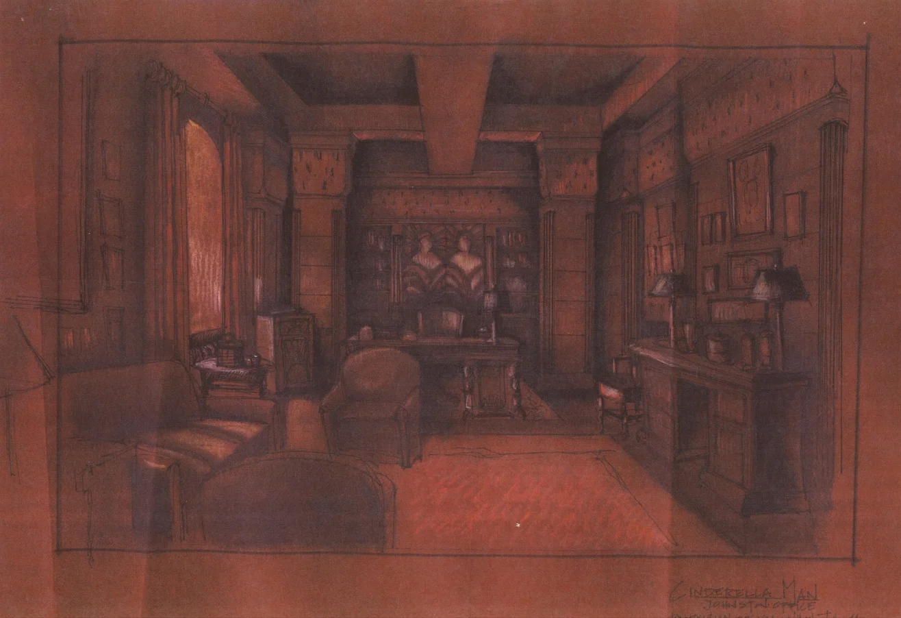 Concept Sketch Johnston's Office