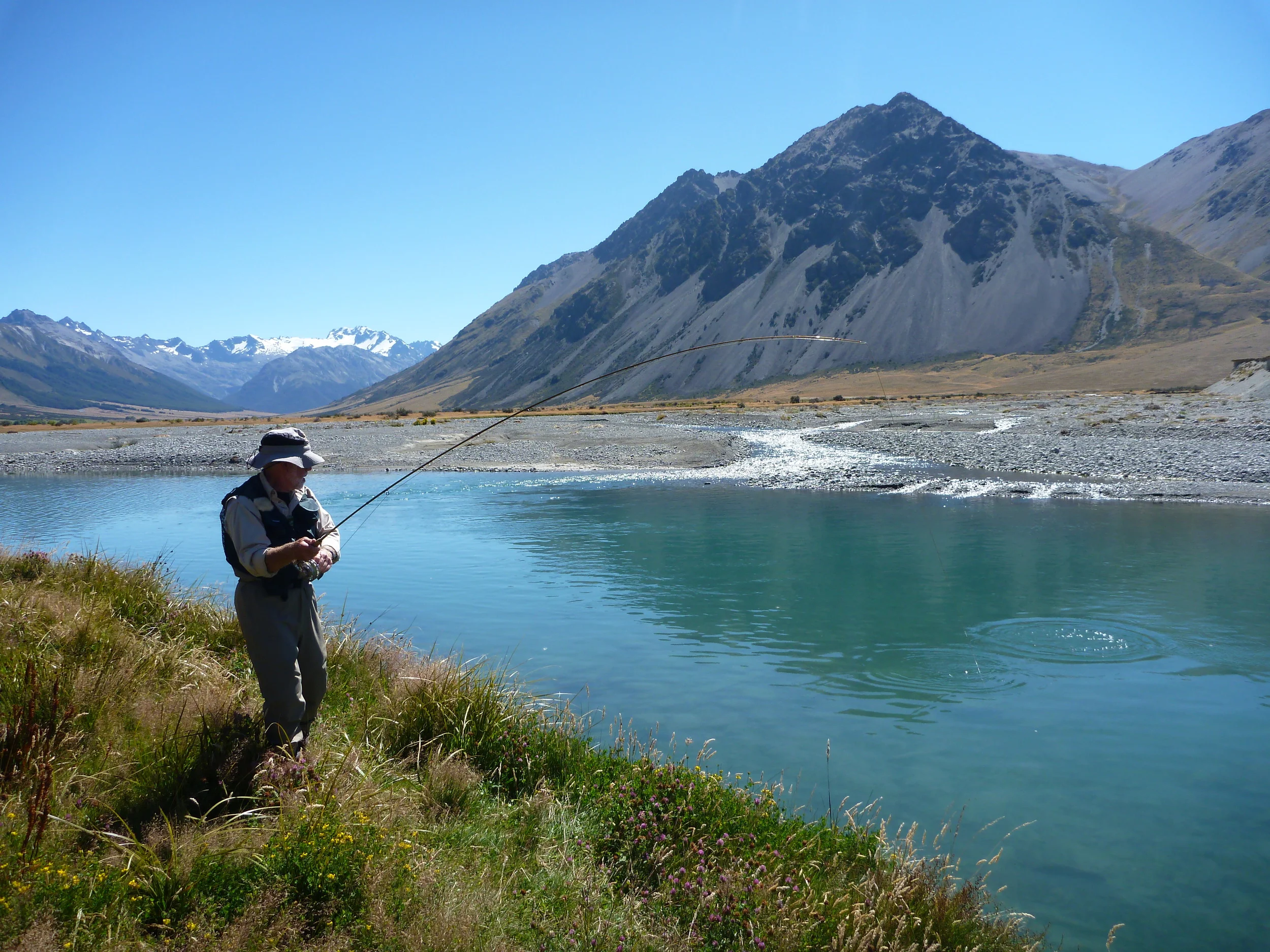 Fly Fishing New Zealand for Brown trout.