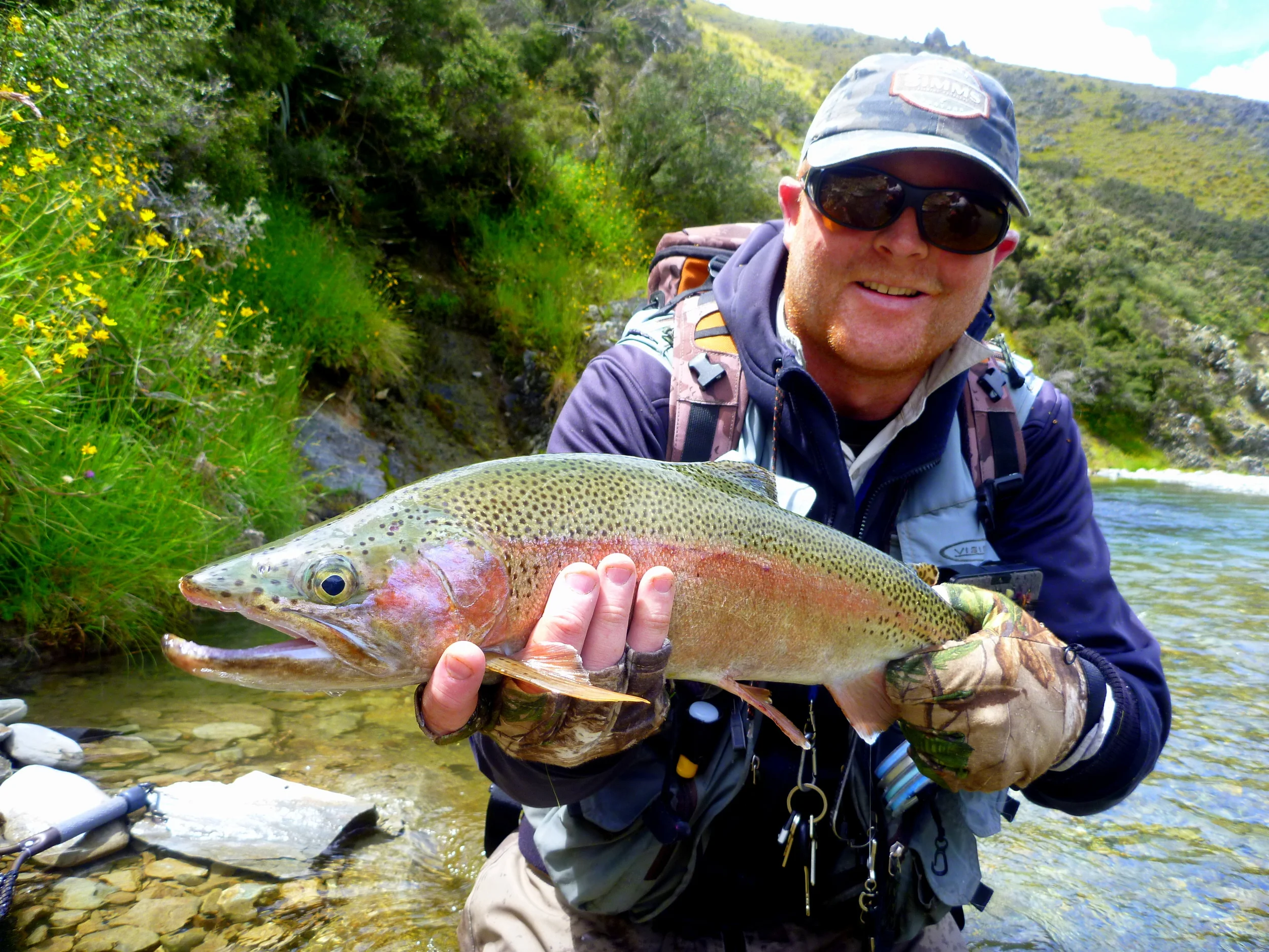 Fly Fishing New Zealand for rainbow trout
